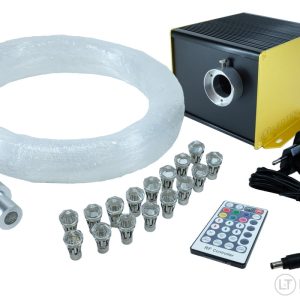 LED Starlight Set 100x5m Optic Fiber Light RGBW