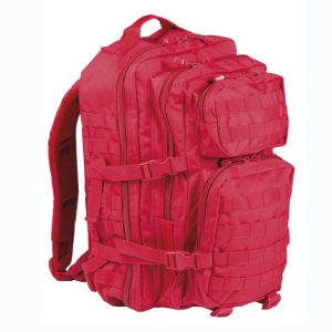 Mil-Tec US Assault suuri reppu 36L punainen