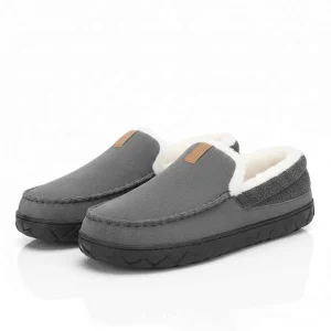 Men's Winter Plush Slippers - Comfortable Warmth for Home Relaxation