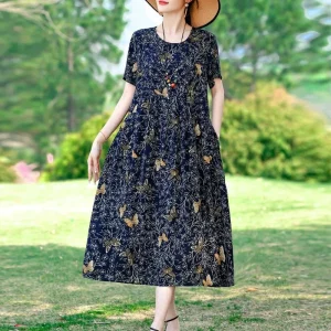 Chic Floral Summer Dress for Women – Elevate Your Casual Wardrobe
