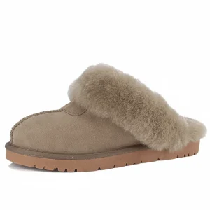 Men's Sheepskin Leather Slippers – Comfort Meets Style for Your Home